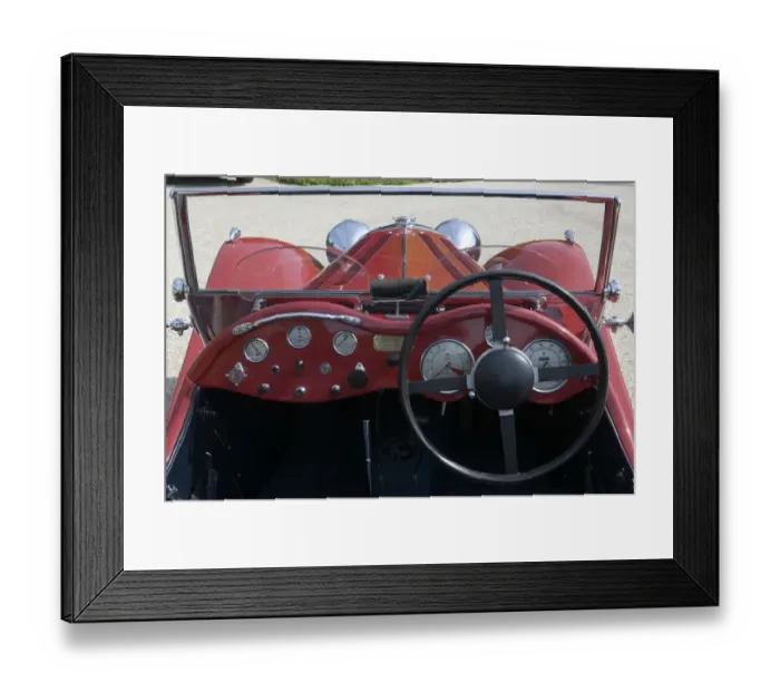 Framed Print : 1937 SS 100 Framed Print : 1937 SS 100