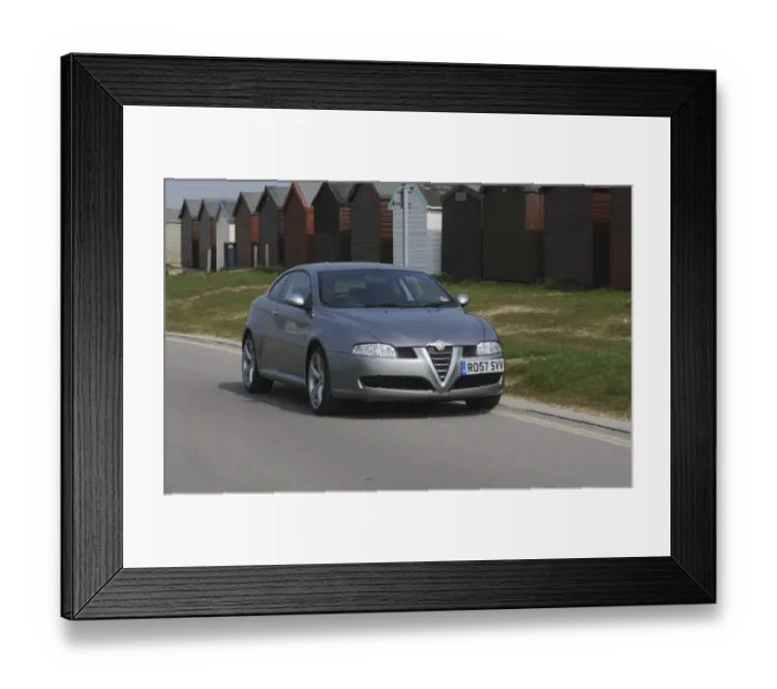 Framed Print : 2007 Alfa Romeo GT