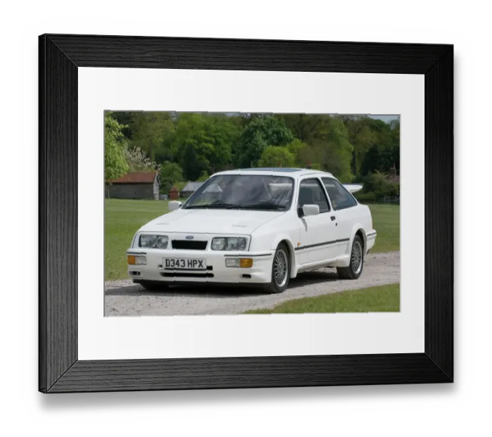 Framed Print : 1986 Ford Sierra Framed Print : 1986 Ford Sierra