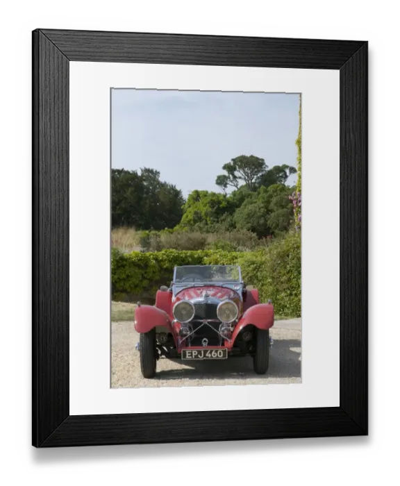 Framed Print : 1937 SS 100 Framed Print : 1937 SS 100