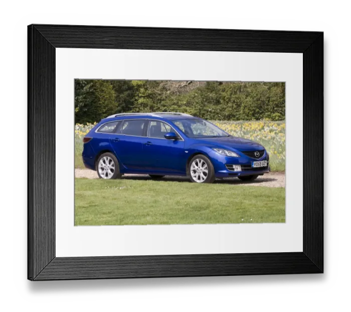 Framed Print : 2010 Mazda 6 SL Framed Print : 2010 Mazda 6 SL