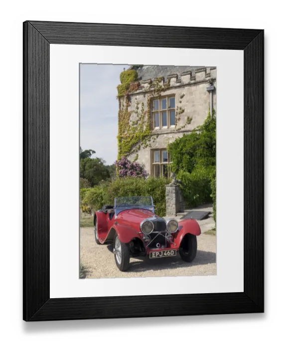 Framed Print : 1937 SS 100 Framed Print : 1937 SS 100