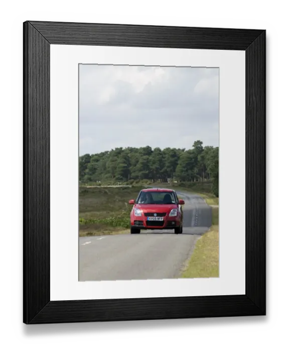 Framed Print : 2009 Suzuki Swift Framed Print : 2009 Suzuki Swift