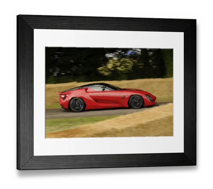 Framed Print : 2009 Stile Bertone Framed Print : 2009 Stile Bertone