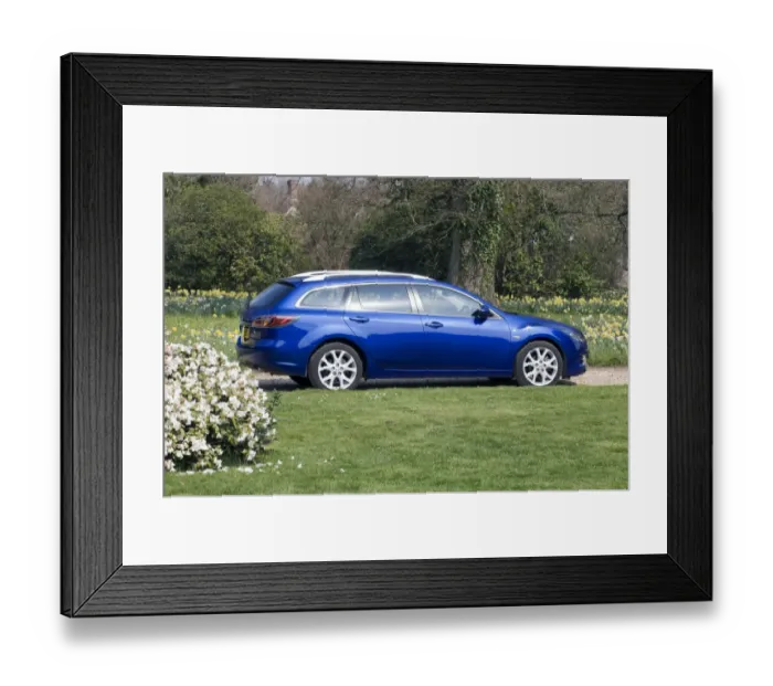 Framed Print : 2010 Mazda 6 SL