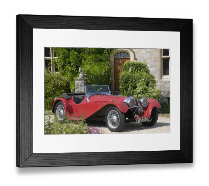 Framed Print : 1937 SS 100 Framed Print : 1937 SS 100
