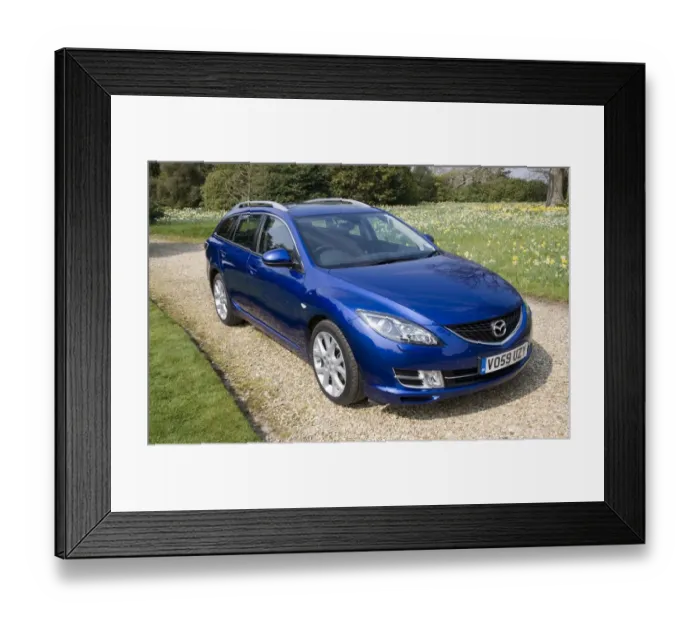 Framed Print : 2010 Mazda 6 SL Framed Print : 2010 Mazda 6 SL