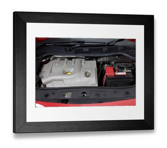 Framed Print : Renault Megane Sport 2007