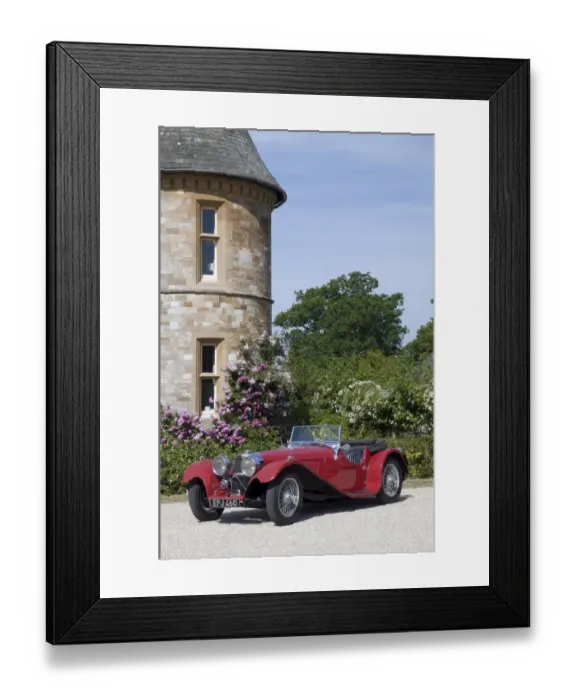 Framed Print : 1937 SS 100 Framed Print : 1937 SS 100