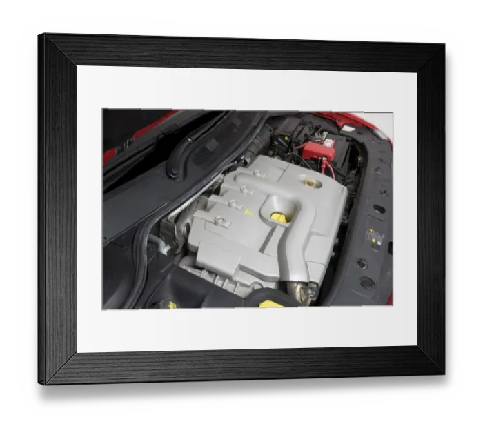 Framed Print : 2007 Renault Megane