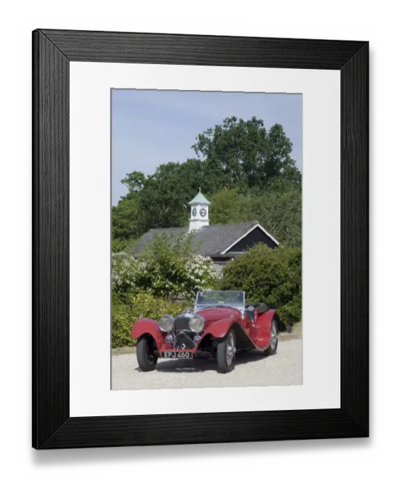 Framed Print : 1937 SS 100