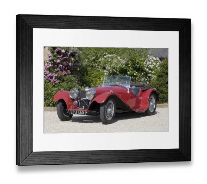 Framed Print : 1937 SS 100