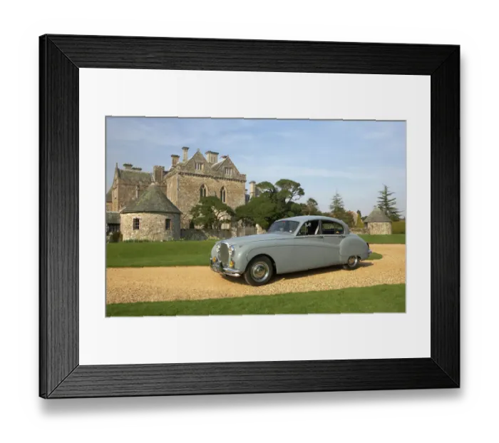 Framed Print : 1959 Jaguar MK9