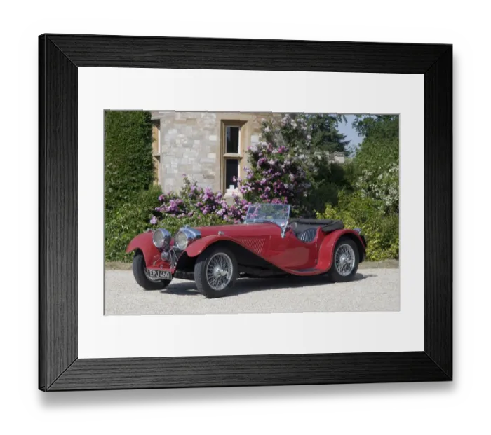 Framed Print : 1937 SS 100 Framed Print : 1937 SS 100