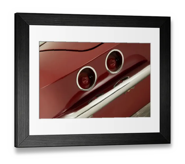 Framed Print : 1961 Chevrolet Corvette C1 Convertible