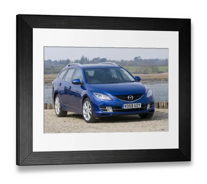 Framed Print : 2010 Mazda 6 SL Framed Print : 2010 Mazda 6 SL
