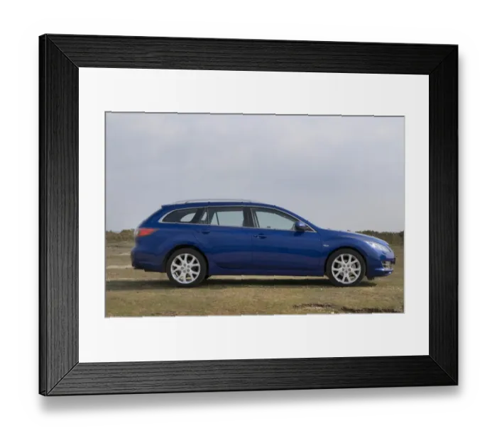 Framed Print : 2010 Mazda 6 SL Framed Print : 2010 Mazda 6 SL