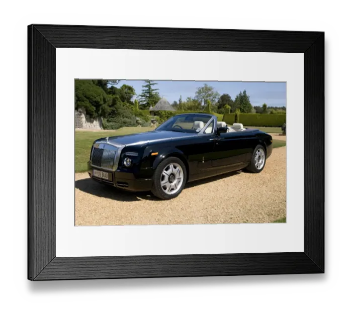 Framed Print : 2009 Rolls Royce