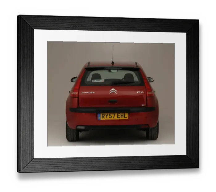 Framed Print : 2007 Citroen C4 Framed Print : 2007 Citroen C4