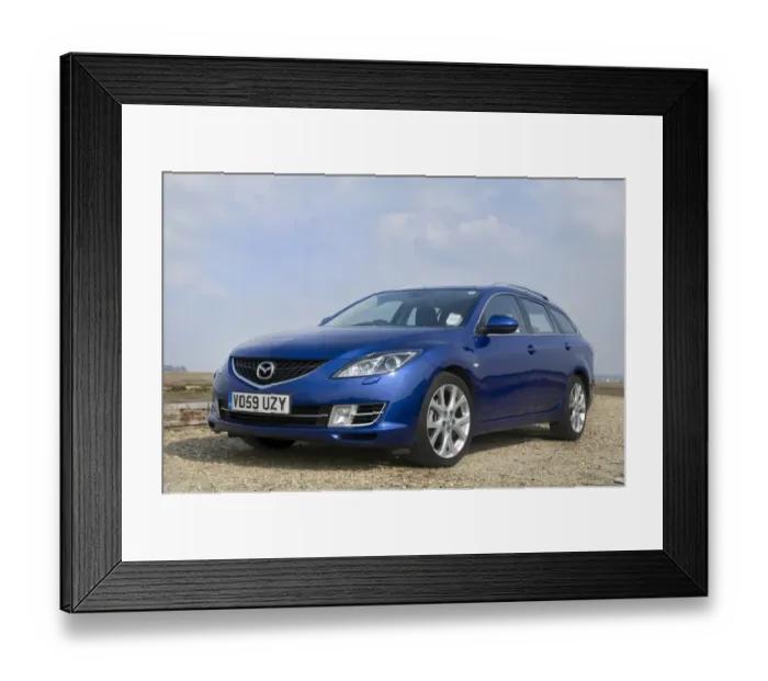 Framed Print : 2010 Mazda 6 SL Framed Print : 2010 Mazda 6 SL