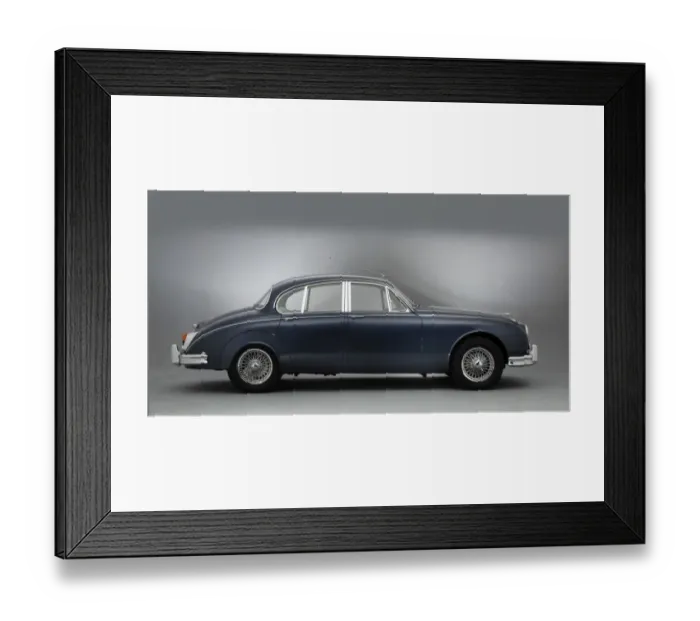 Framed Print : 1964 Jaguar Mk 2 3. 8 Framed Print : 1964 Jaguar Mk 2 3. 8
