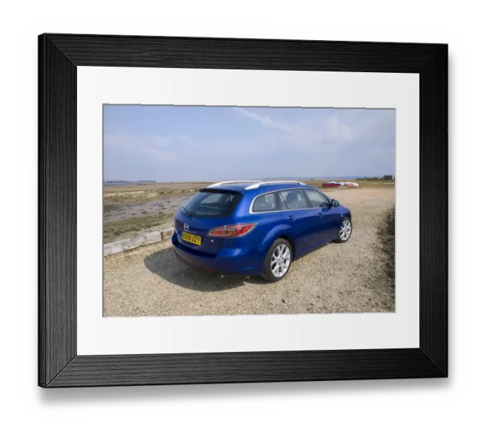 Framed Print : 2010 Mazda 6 SL Framed Print : 2010 Mazda 6 SL