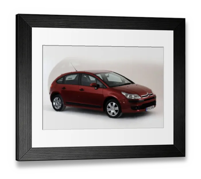 Framed Print : 2009 Nissan Note Framed Print : 2009 Nissan Note