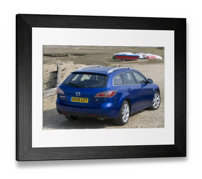 Framed Print : 2010 Mazda 6 SL Framed Print : 2010 Mazda 6 SL
