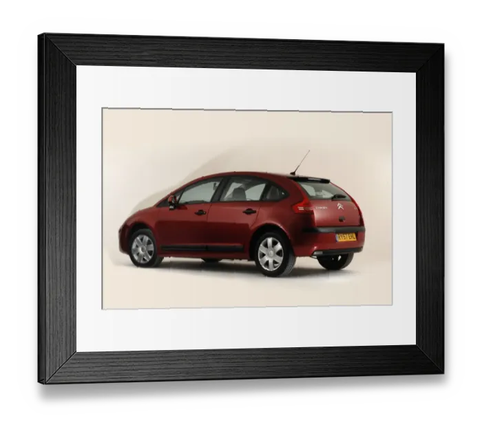 Framed Print : 2007 Citroen C4