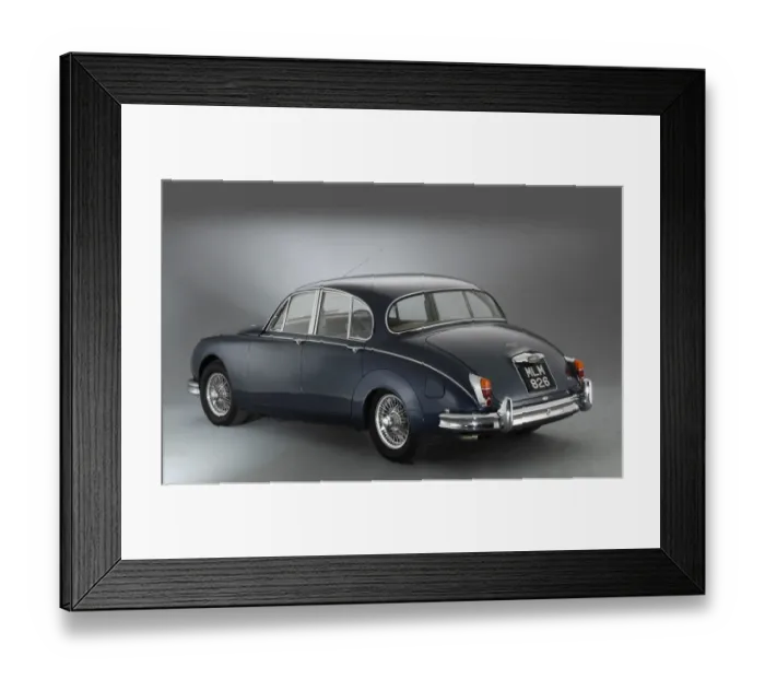 Framed Print : 1964 Jaguar Mk 2 3. 8 Framed Print : 1964 Jaguar Mk 2 3. 8
