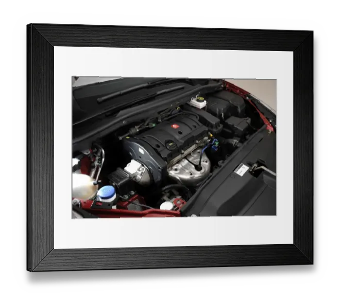 Framed Print : 2007 Citroen C4