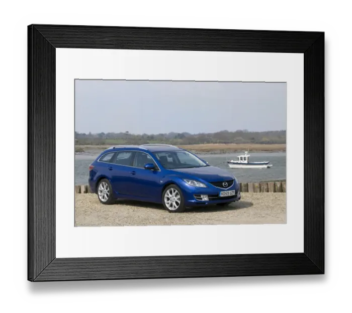 Framed Print : 2010 Mazda 6 SL Framed Print : 2010 Mazda 6 SL