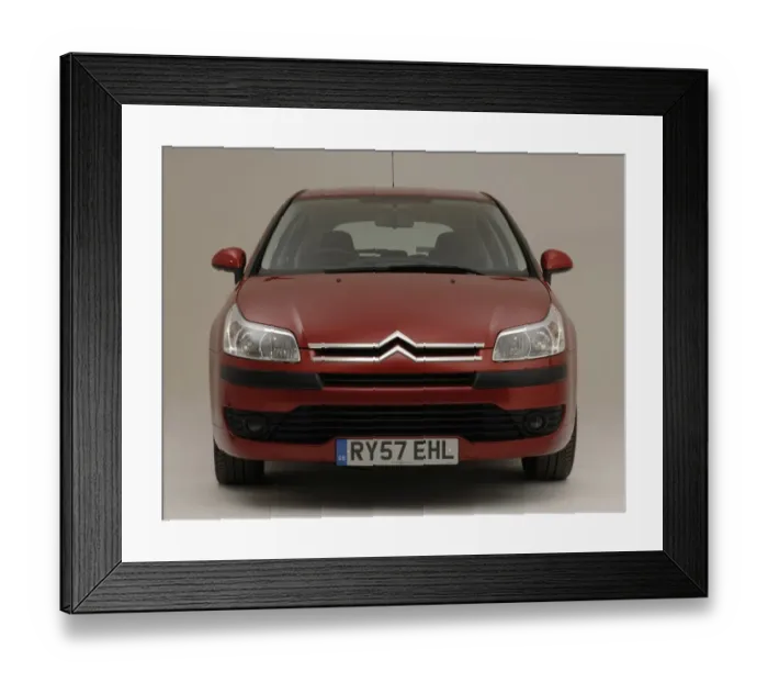 Framed Print : 2007 Citroen C4
