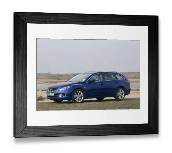 Framed Print : 2010 Mazda 6 SL Framed Print : 2010 Mazda 6 SL