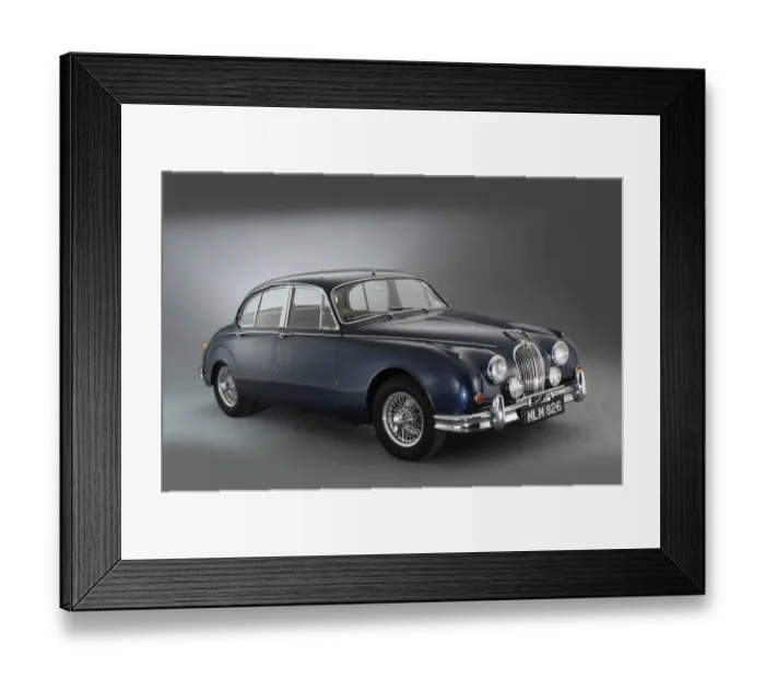 Framed Print : 1964 Jaguar Mk 2 3. 8 Framed Print : 1964 Jaguar Mk 2 3. 8