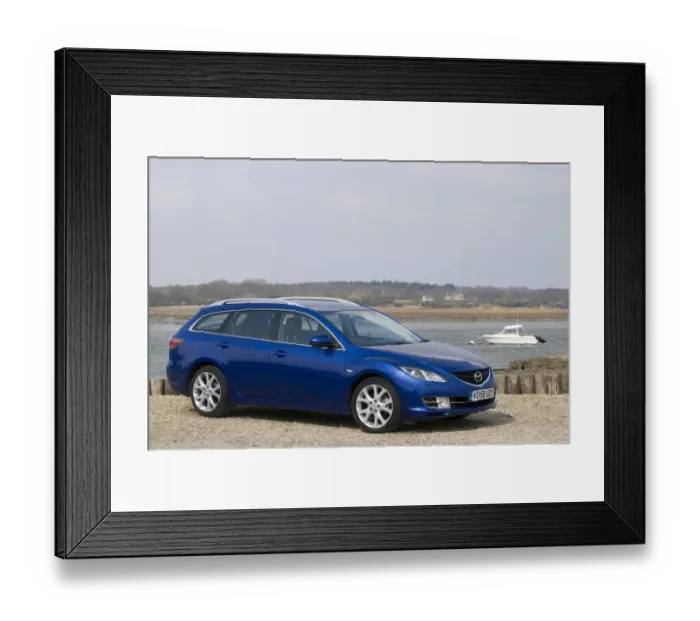 Framed Print : 2010 Mazda 6 SL Framed Print : 2010 Mazda 6 SL