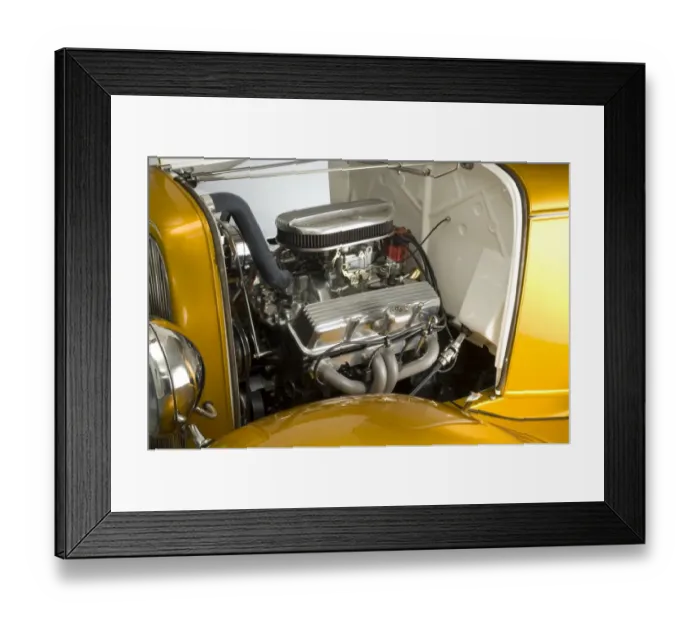 Framed Print : 1932 Ford Model B Custom Car Framed Print : 1932 Ford Model B Custom Car