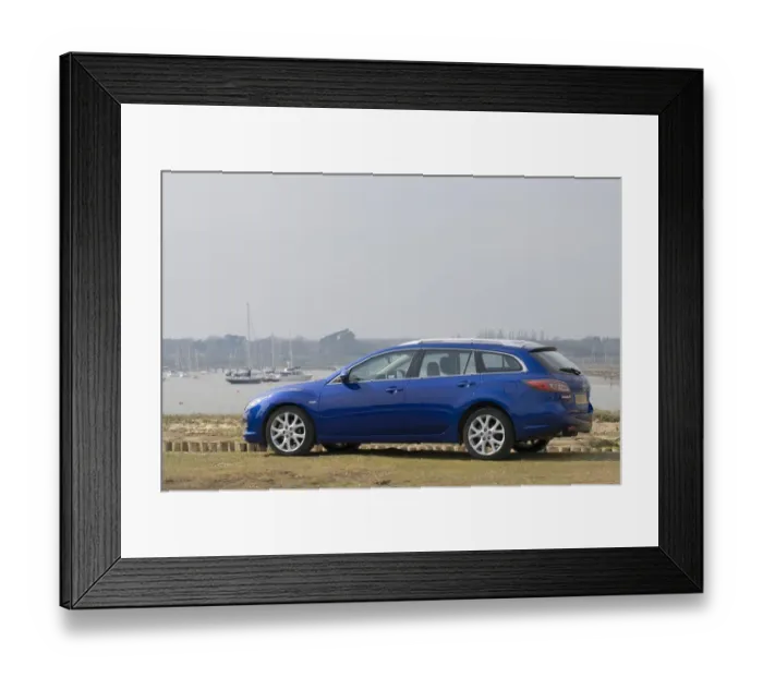 Framed Print : 2010 Mazda 6 SL Framed Print : 2010 Mazda 6 SL
