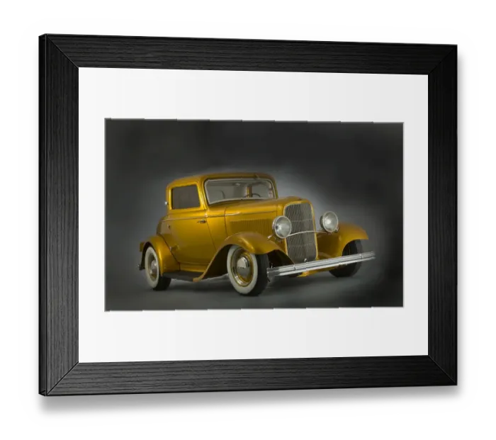Framed Print : 1932 Ford Model B Custom Car Framed Print : 1932 Ford Model B Custom Car