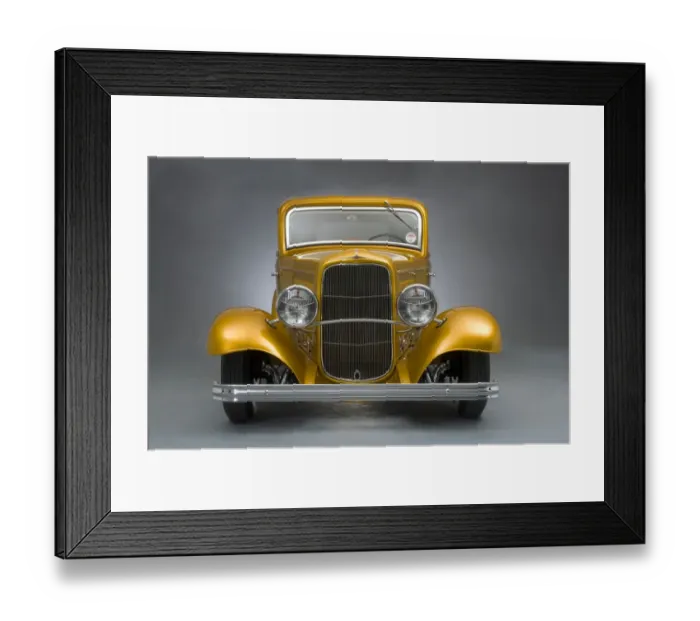 Framed Print : 1932 Ford Model B Custom Car Framed Print : 1932 Ford Model B Custom Car