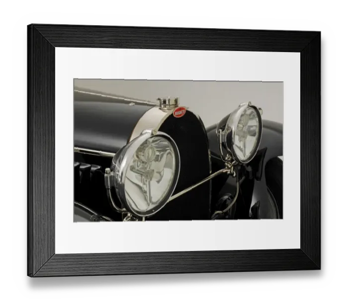 Framed Print : 1930 Bugatti Type 46 Faux Framed Print : 1930 Bugatti Type 46 Faux