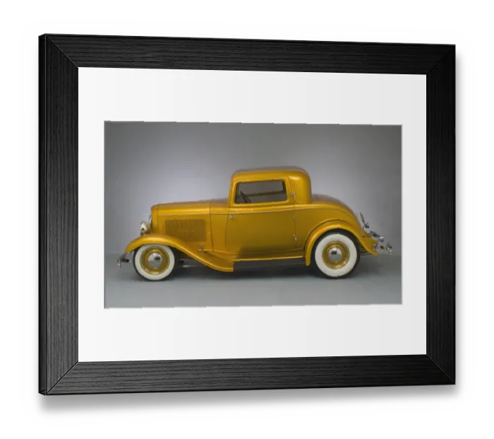 Framed Print : 1932 Ford Model B Custom Car Framed Print : 1932 Ford Model B Custom Car