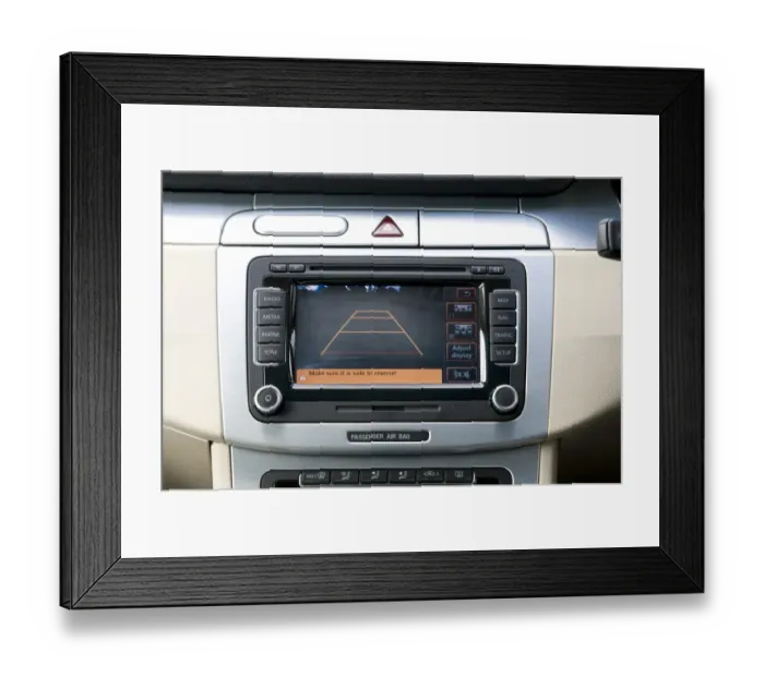 Framed Print : 2009 Volkswagen