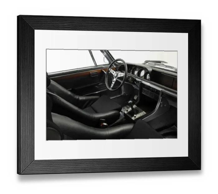 Framed Print : 1974 BMW 3. 0 CSL Framed Print : 1974 BMW 3. 0 CSL