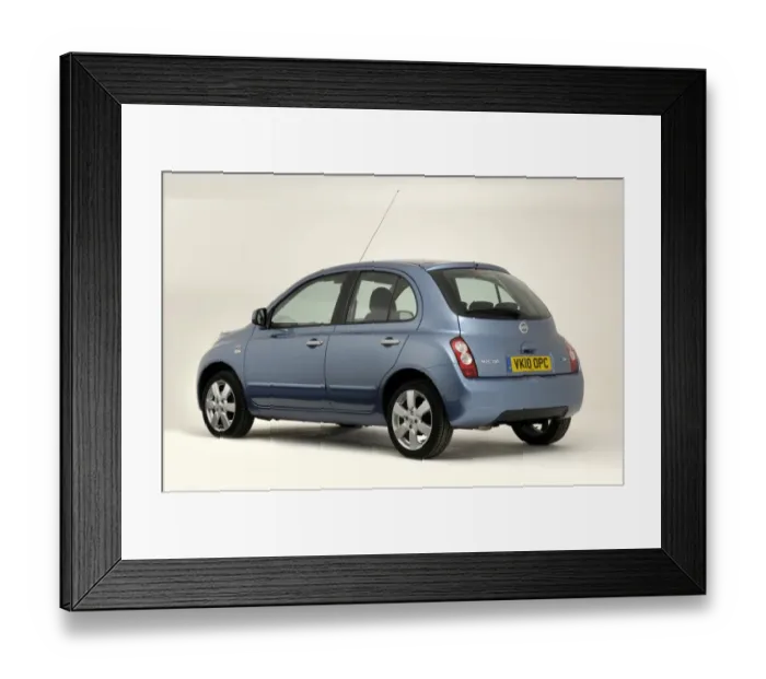 Framed Print : 2010 Nissan Micra Framed Print : 2010 Nissan Micra