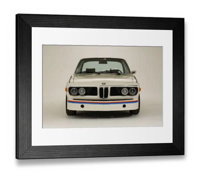 Framed Print : 1974 BMW 3. 0 CSL Framed Print : 1974 BMW 3. 0 CSL