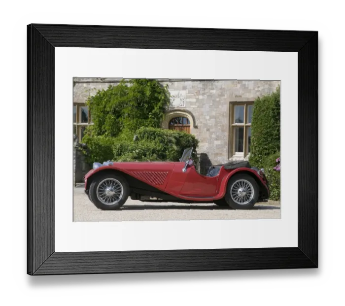 Framed Print : 1937 SS 100