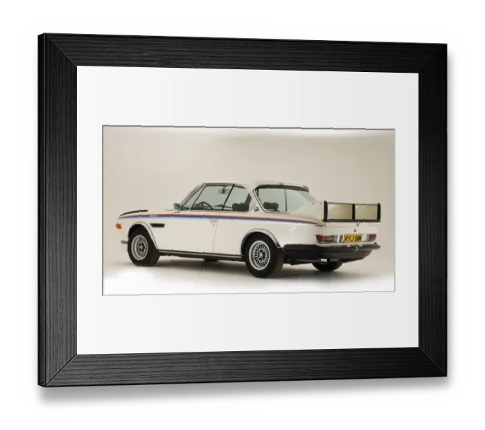 Framed Print : 1974 BMW 3. 0 CSL Framed Print : 1974 BMW 3. 0 CSL