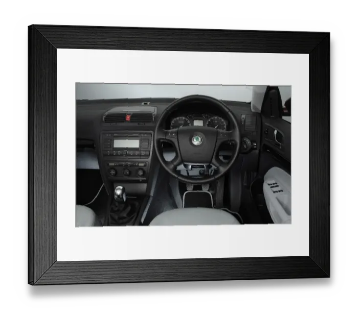 Framed Print : 2007 Skoda Octavia estate Framed Print : 2007 Skoda Octavia estate
