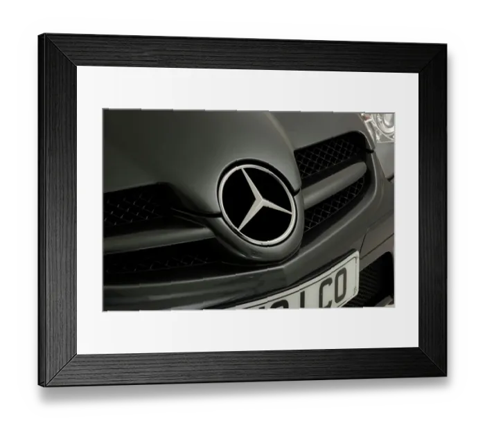 Framed Print : 2010 Mercedes Benz
